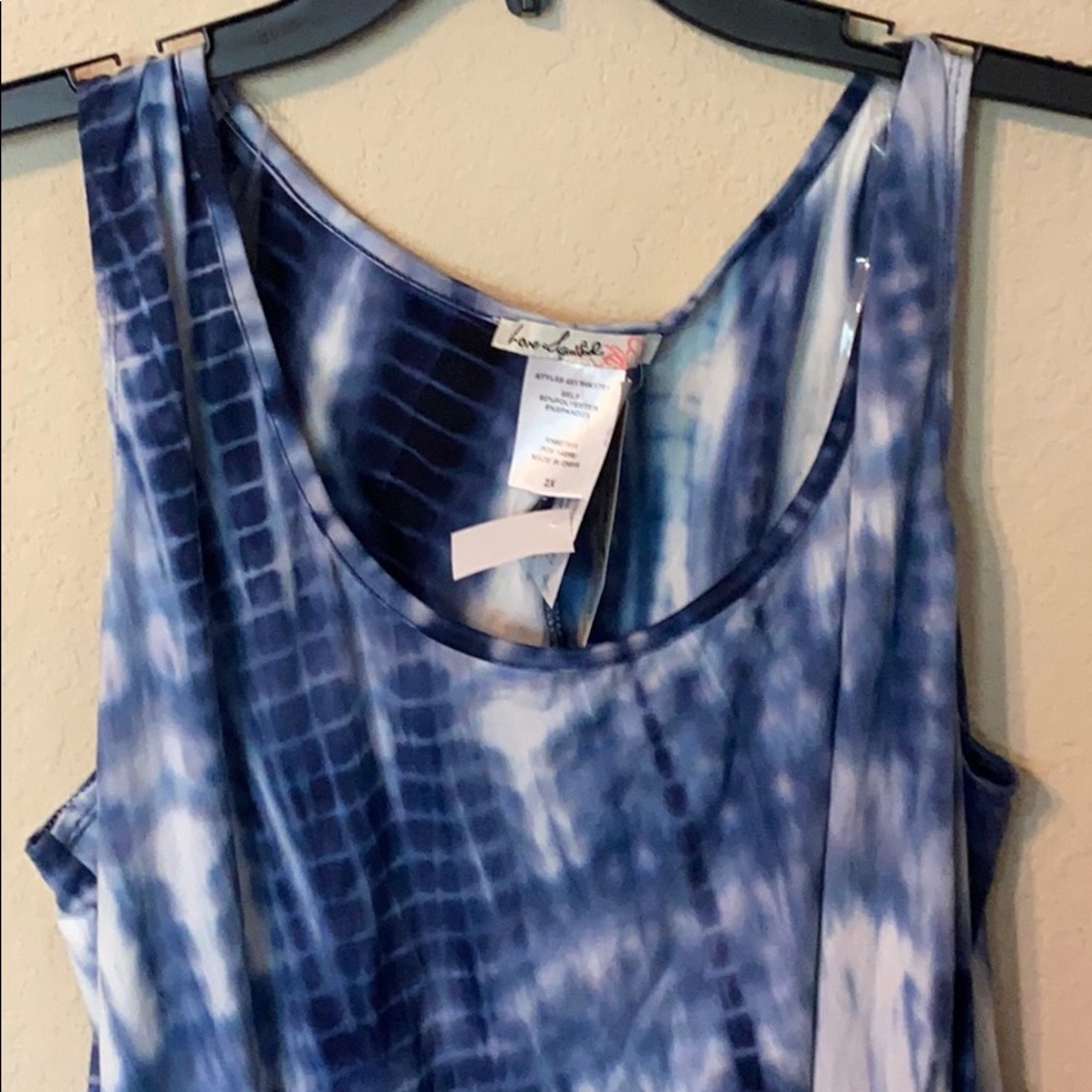 Cool and comfy tie-dye dress